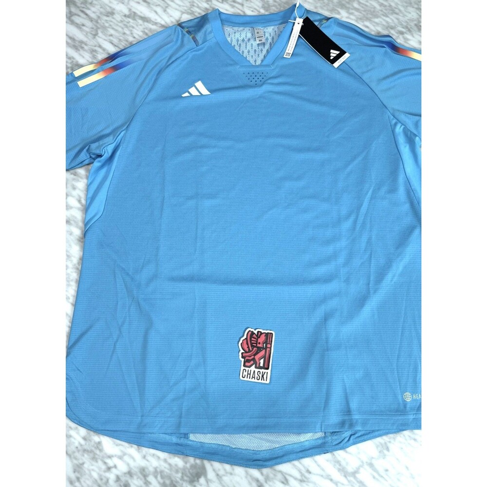 Adidas Tiro 23 Pro Soccer Jersey football blue sky rush top HJ9942 Men's XL NEW